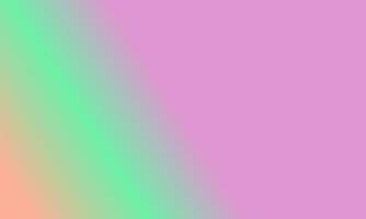 Projeto simples pêssego, verde e Rosa gradiente cor ilustração fundo foto