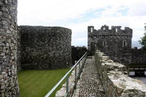 as paredes do castelo