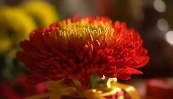 vibrante ramalhete do multi colori flores, uma presente do natureza beleza gerado de ai foto