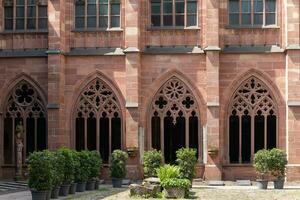 mainz, Alemanha - pode 21, 2023 pátio do a catedral dentro Mainz foto