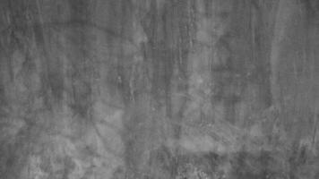 velho concreto parede dentro Preto e branco cor, cimento parede, quebrado parede, fundo textura, pedra flor foto