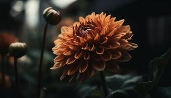 amarelo margarida ramalhete, uma presente do elegância gerado de ai foto