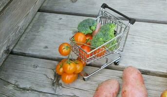 legumes a partir de uma supermercado foto