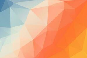 poligonal padronizar triangular poli textura multicolorido polígono forma papel de parede arte foto