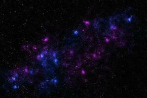 estrelado galáxia Sombrio infinito leitoso caminho cintilação cosmos astrologia interestelar fundo foto