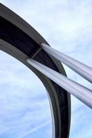 arquitetura de ponte em bilbao, espanha foto