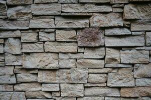 a textura do velho pedra ou argila tijolos. alvenaria paredes do a velho prédio. foto