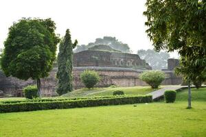 ruínas do nalanda universidade foto