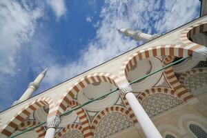 Peru Istambul 12 janeiro 2023. camlica mesquita maior mesquita dentro Ásia foto