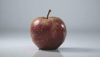 suculento maçã incorpora frescor e saudável comendo dentro natureza perfeição gerado de ai foto