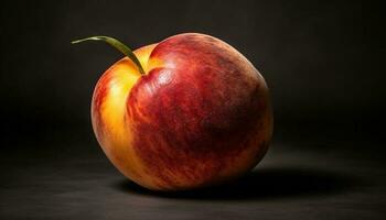 suculento maçã fatiar, fresco e orgânico, perfeito para saudável Beliscando gerado de ai foto