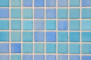 fundo de textura de azulejos azuis foto