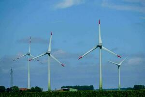 gerador de energia turbina eólica foto