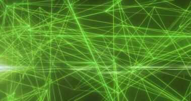 abstrato verde linhas brilhando Alto tecnologia digital energia abstrato fundo foto