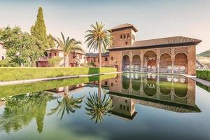 o palácio de alhambra de granada espanha foto