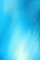 abstrato luz azul borrado fundo com lindo iluminação pontos e reflexões foto