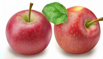 maçã frutas vermelho foto
