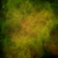 abstrato amarelo verde nebulosa fundo foto