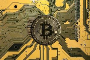 bitcoin cripto-moeda foto