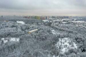 kurkino natureza parque - Moscou, Rússia foto