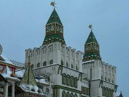 Izmailovsky kremlin - Moscou, Rússia foto