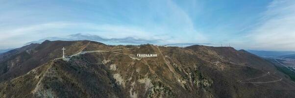 placa - gelendzhik, Rússia foto