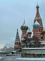 st. manjericão catedral - Moscou, Rússia foto