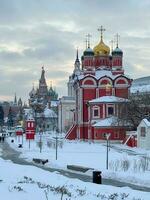 Igreja do st. George a vitorioso - Moscou, Rússia foto