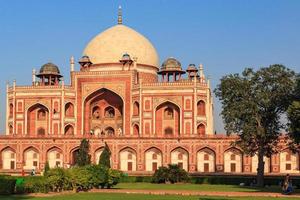 tumba humayun em nova delhi, índia foto