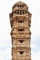 torre no forte chittorgarh, rajasthan, índia foto