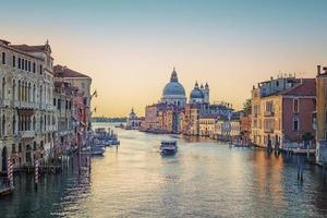 a cidade de veneza pela manhã itália