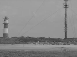 ilha de borkum na alemanha foto