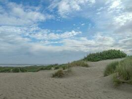 borkum ilha dentro a norte mar foto