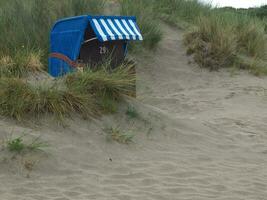 a ilha de borkum foto