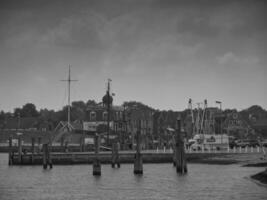 o porto de neuharlingersiel foto