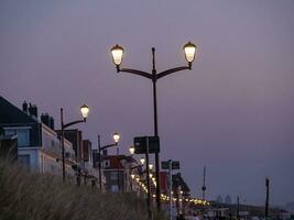 de haan às a norte mar dentro Bélgica foto