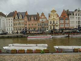 a cidade do cavalheiro dentro Bélgica foto