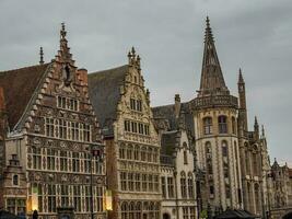 a cidade do cavalheiro dentro Bélgica foto