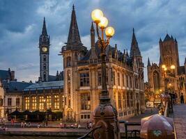 a cidade do cavalheiro dentro Bélgica foto