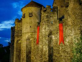 a cidade do cavalheiro dentro Bélgica foto