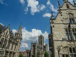 a cidade do cavalheiro dentro Bélgica foto