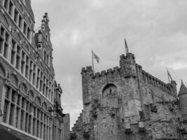 a cidade do cavalheiro dentro Bélgica foto