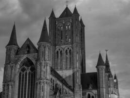 a cidade do cavalheiro dentro Bélgica foto