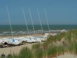 a cidade do ostende e a Belga costa foto