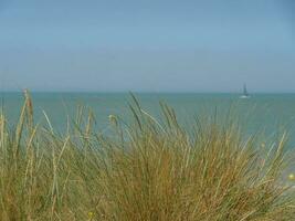 a cidade do ostende e a Belga costa foto