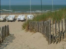 a cidade do ostende e a Belga costa foto