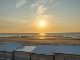 a cidade do ostende e a Belga costa foto