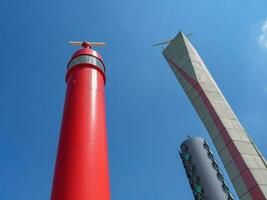 a cidade do ostende e a Belga costa foto