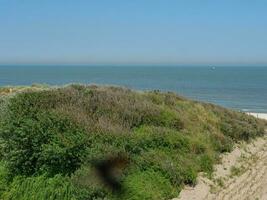 a cidade do ostende e a Belga costa foto