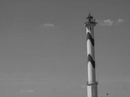 a cidade do ostende e a Belga costa foto